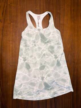 CALIA Women's Energize Aquatic Exercise Tank Dress with Built-in Shorts and Bra